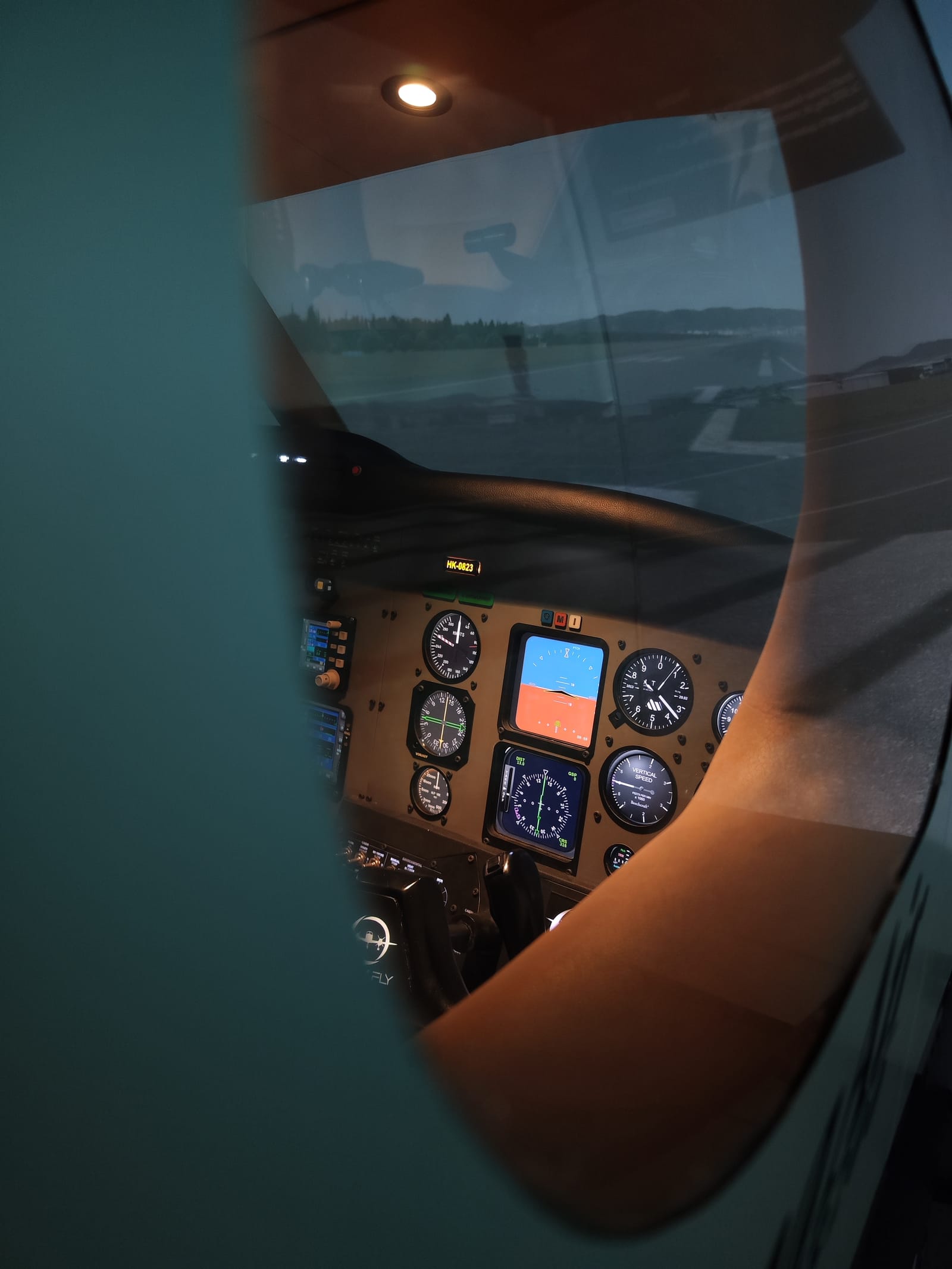 Simulador de vuelo Dream Fly · entrenamiento operacional en Colombia